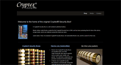 Desktop Screenshot of cryptex.org